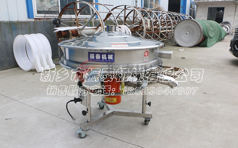 高粘度糖浆口服液筛分难就选新乡振泰机械制造的高频振动筛