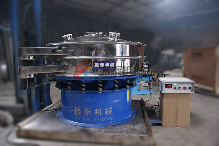 变性淀粉超声波振动筛发货